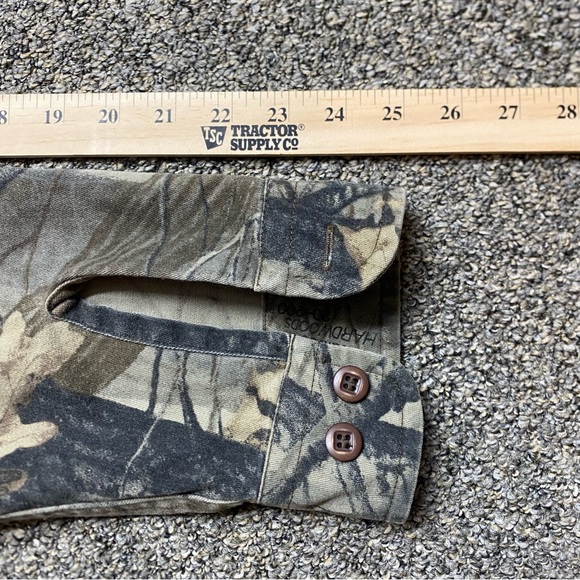 Woolrich Shirt 2XL Realtree Hardwoods Camo 20-200 Flannel Button Hunting - Picture 7 of 7